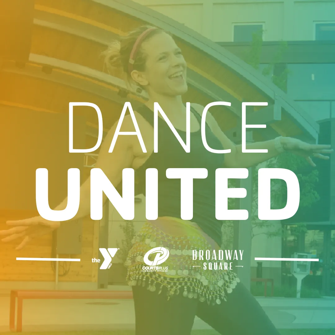 Girl dancing on Broadway downtown Fargo - Dance United 2023